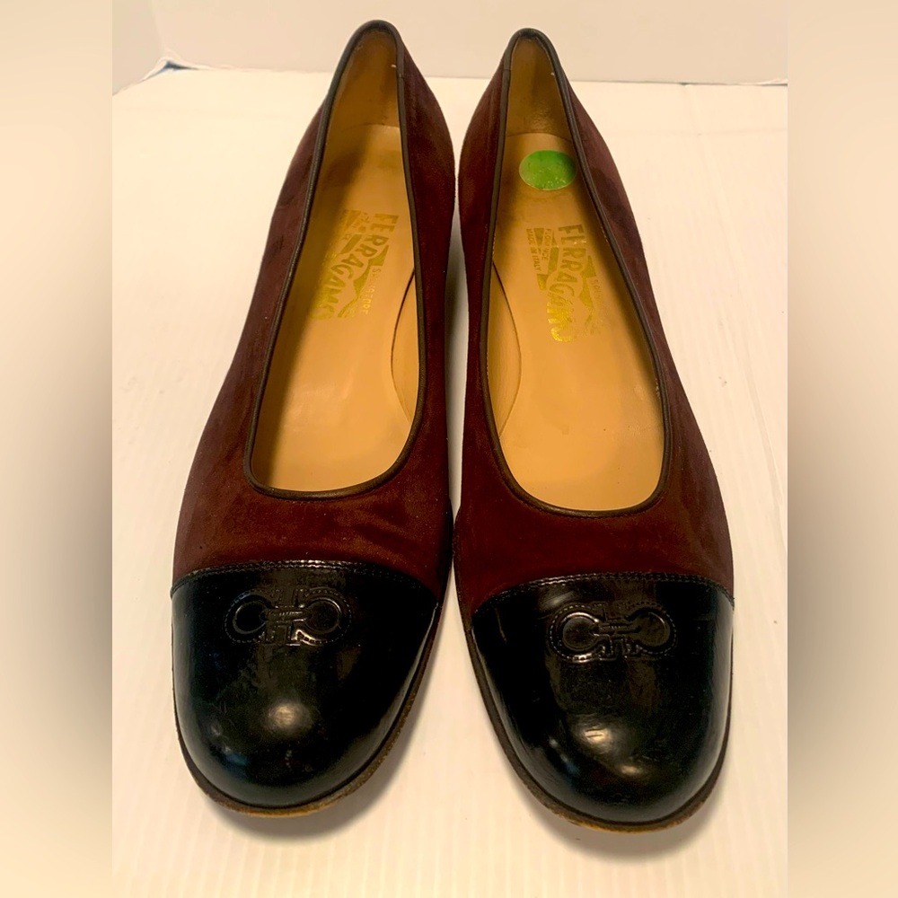 Salvatore Ferragamo: Italian Made Leather Women’s Dress Shoes Size 11.5 4A